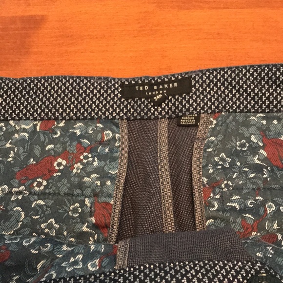 Ted Baker size 34R dress pants with cuffs - Picture 8 of 14